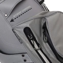 BIG MAX Cartbag Aqua Silencio 3, Grau/schwarz -Titlei Golfs Geschaft 3249117 grau schwarz 04 1280x1280