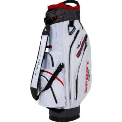 BIG MAX Cartbag Dri Lite Sport 360, Weiß/grau/rot