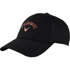 Callaway Cap Liquid Metal Damen, Schwarz