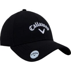 Callaway Cap Stitch Magnet, Schwarz