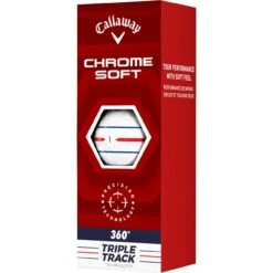 Callaway Chrome Soft 360 Triple Track Golfbälle - 12er Pack, Weiß -Titlei Golfs Geschaft callaway chrome soft 360 triple track golfbaelle 12er pack weiss weiss 5060581 6C66oMjN1WlsXi 1280x1280