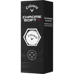 Callaway Chrome Soft X Golfbälle - 12er Pack, Weiß -Titlei Golfs Geschaft callaway chrome soft x golfbaelle 12er pack weiss weiss 1117092 5EdVJ5jDYF2RXs 1280x1280