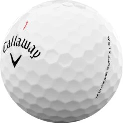 Callaway Chrome Soft X LS Golfbälle - 12er Pack, Weiß -Titlei Golfs Geschaft callaway chrome soft x ls golfbaelle 12er pack weiss weiss 1117089 4XM35sqFJiHhDS 1280x1280