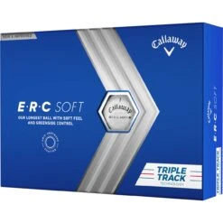 Callaway ERC Soft Triple Track 23 Golfbälle - 12er Pack, Weiß