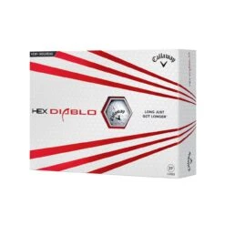 Callaway Golfball HX Diablo - 12er Pack, Weiß