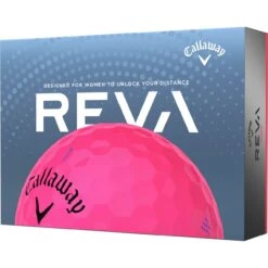 Callaway REVA 23 Golfbälle - 12er Pack, Pink