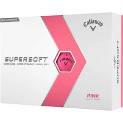 Callaway Supersoft 23 Golfbälle - 12er Pack, Pink