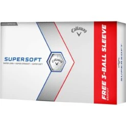 Callaway Supersoft Golfbälle, 15er-Pack, Weiß