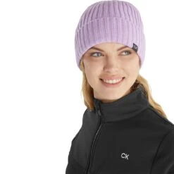 Calvin Klein Golf Beanie Waldorf Cable, Lila -Titlei Golfs Geschaft calvin klein golf beanie waldorf cable lila blau 5059789 5 1280x1280
