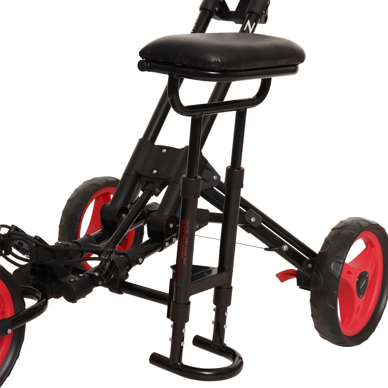 Fastfold Sitz Für EAZ Trolley, Schwarz 5 Fastfold Sitz Für EAZ Trolley, Schwarz – Bild 3