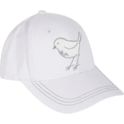 Girls Golf Cap Big Bird, Weiß