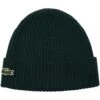 LACOSTE Mütze Beanie, Dunkelgrün -Titlei Golfs Geschaft lacoste muetze beanie dunkelgruen gruen 5063046 1 1280x1280