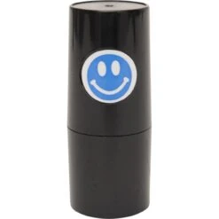 Leopold Hilbrand Golfball-Stempel Smiley Komplett Blau