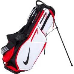 Nike Golf Air Hybrid 2 Standbag, Rot/schwarz