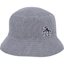 Original Penguin Hut Railroad Stripe Reversible, Dunkelgrau