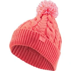 Puma Beanie Cable Pom, Pink