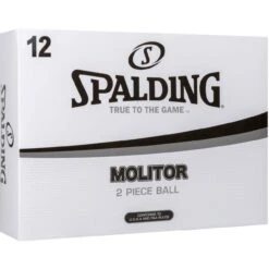 Spalding Molitor Golfbälle - 12er Pack, Weiß