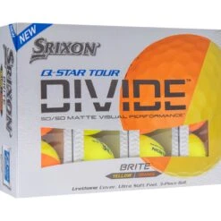 Srixon Q-Star Divide Golfbälle - 12er Pack, Gelb/orange