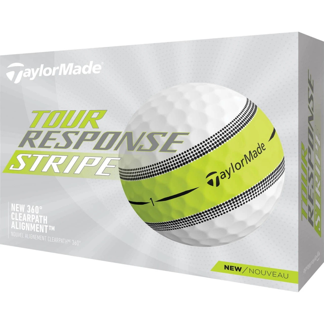 TaylorMade Ball Tour Response Stripe - 12er Pack, Weiß 3 TaylorMade Ball Tour Response Stripe - 12er Pack, Weiß