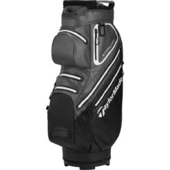 TaylorMade Cartbag Storm Dry Waterproof, Schwarz/grau/weiß