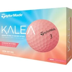 TaylorMade Kalea Golfbälle - 12er Pack, Aprikot