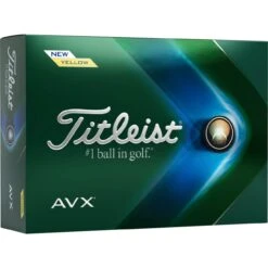 Titleist AVX 2022 Golfbälle - 12er Pack, Gelb