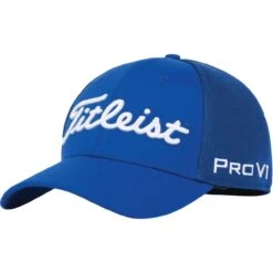 Titleist Cap Tour Sports Mesh 2022, Blau/weiß