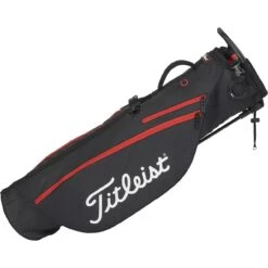 Titleist Carrybag Premium, Schwarz/rot