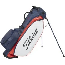 Titleist Standbag Players 5 StaDry, Navy/rot/weiß