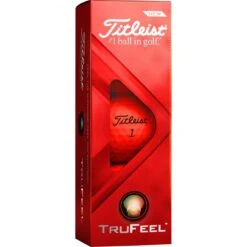 Titleist TruFeel Golfbälle 2022, Rot -Titlei Golfs Geschaft titleist trufeel golfbaelle 2022 rot rot 11141598 36ecHa8sSr2lxB 1280x1280