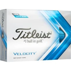 Titleist Velocity 2022 Golfbälle - 12er Pack, Blau