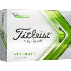 Titleist Velocity 2022 Golfbälle - 12er Pack, Grün